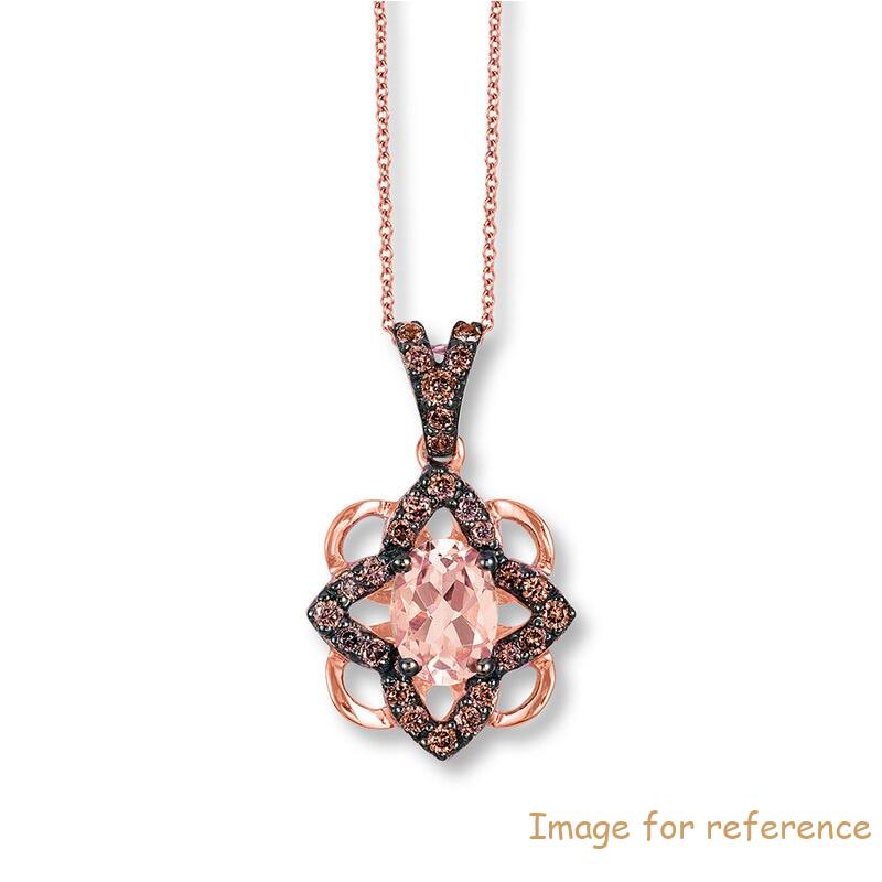 Morganite 14KGold Necklace