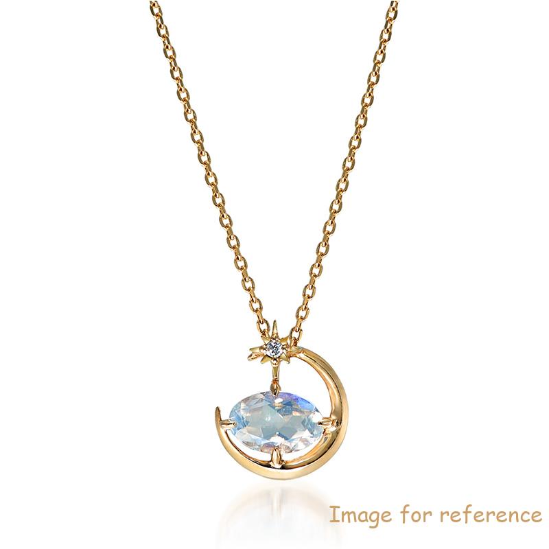 Crystal Moon Necklace