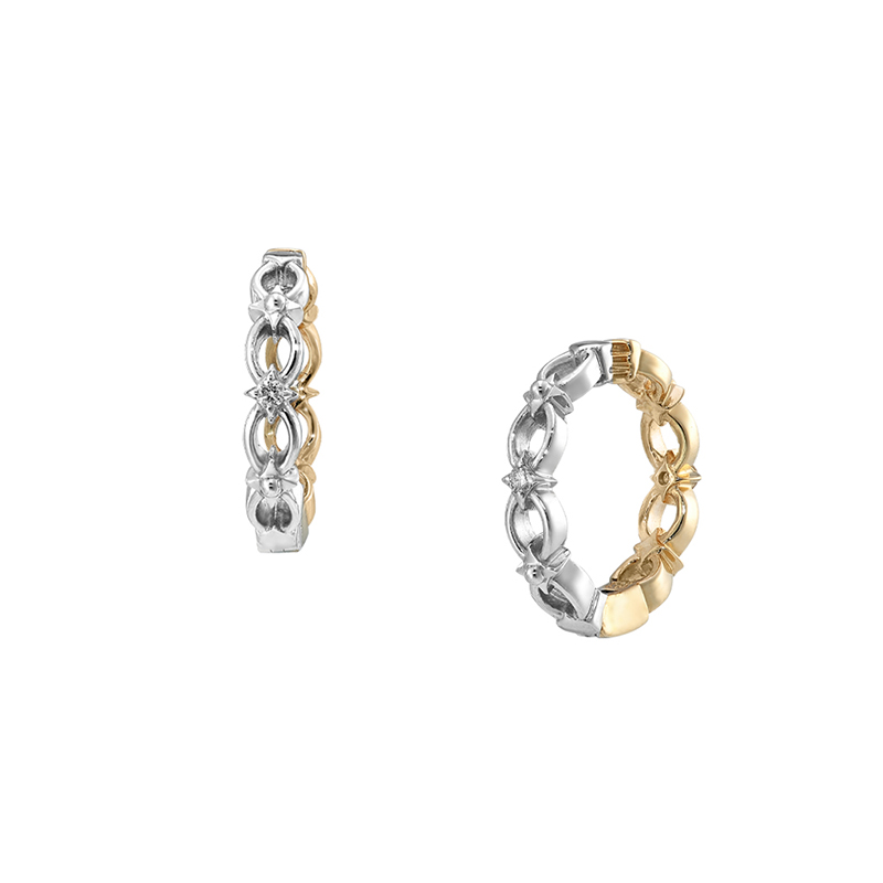 Diamond Lacy Earrings 