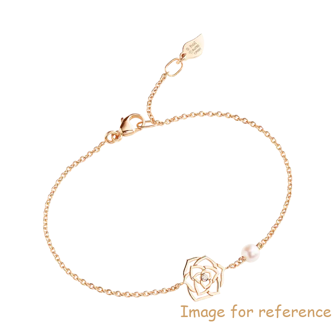 18K gold rose blacelet China OEM Custom Jewelry Manufacturers