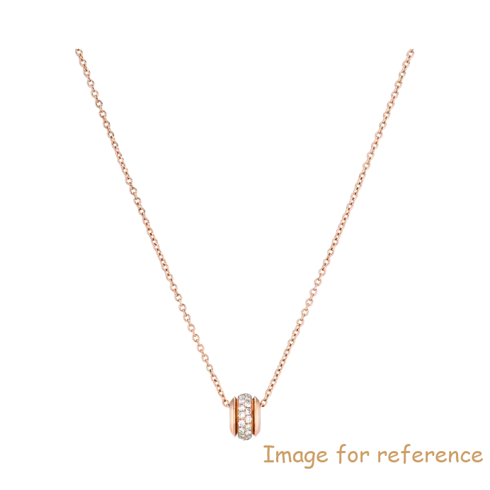 18K rose gold custom necklace 925 Sterling Silver Jewelry China Manufacturer