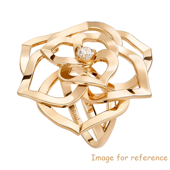 18K rose gold custom ring Sterling Silver OEM Custom Jewelry China