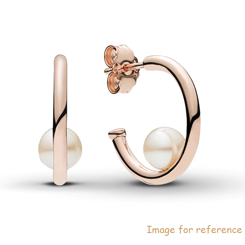 18k Rose Gold Hoop Earrings custom jewelry manufacturers china