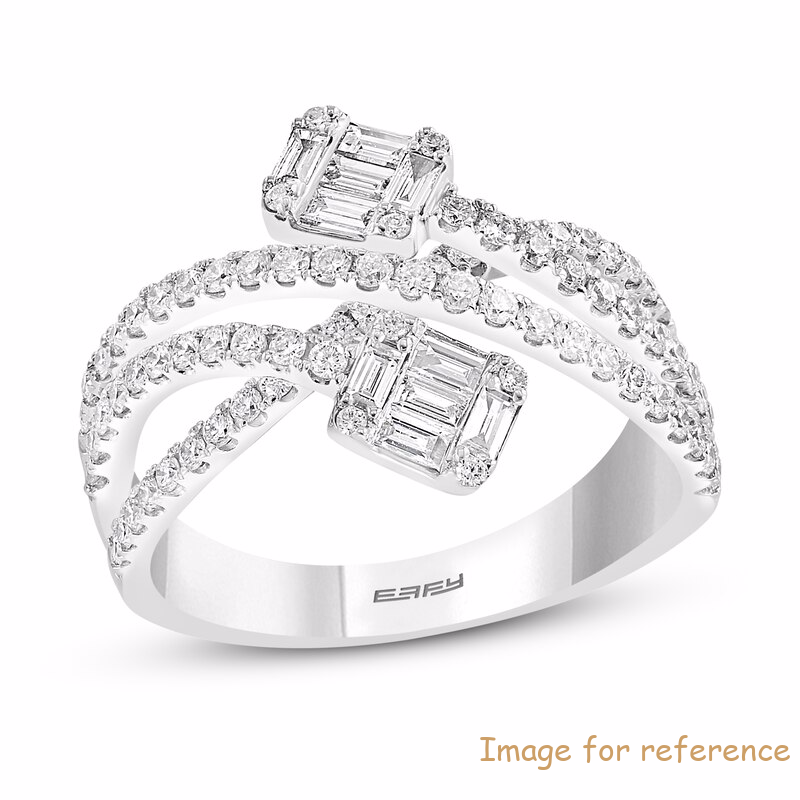 925 Sterling Silver Customized Jewelry Ring 14K White Gold