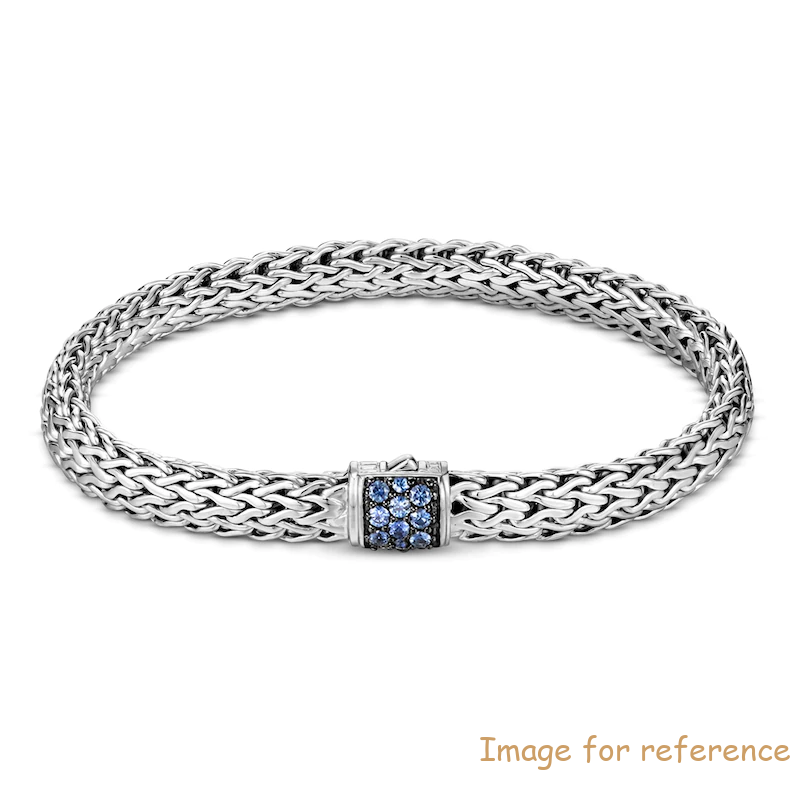 Custom Chain Bracelet Zircon Sterling Silver OEM Jewelry Manufacturer