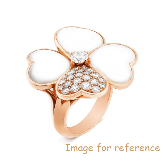 Customized 18K rose gold ring 925 Producent biżuterii srebrnej