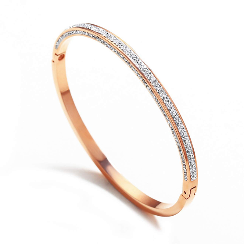 Oval Hinged Bangle
