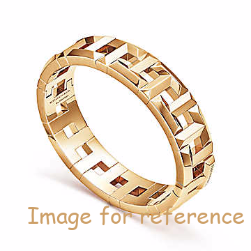 Custom design jewelry Bracelet in 18k Gold plating silver jewelry