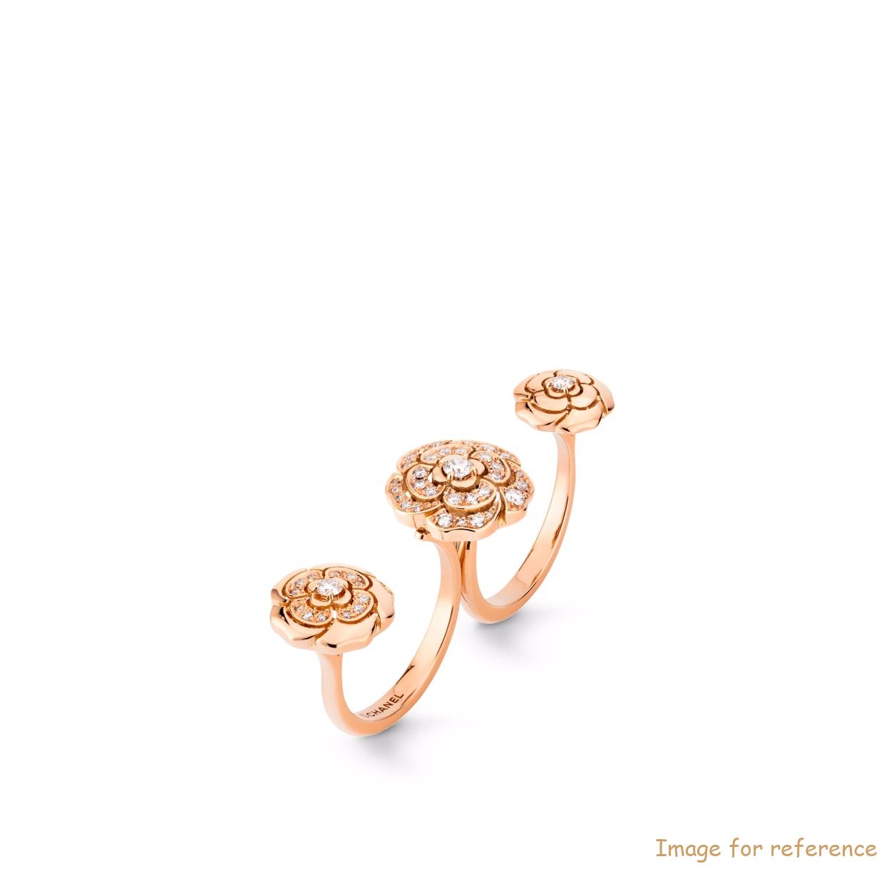 Custom design ring jewelry 18K pink gold plating silver jewelry