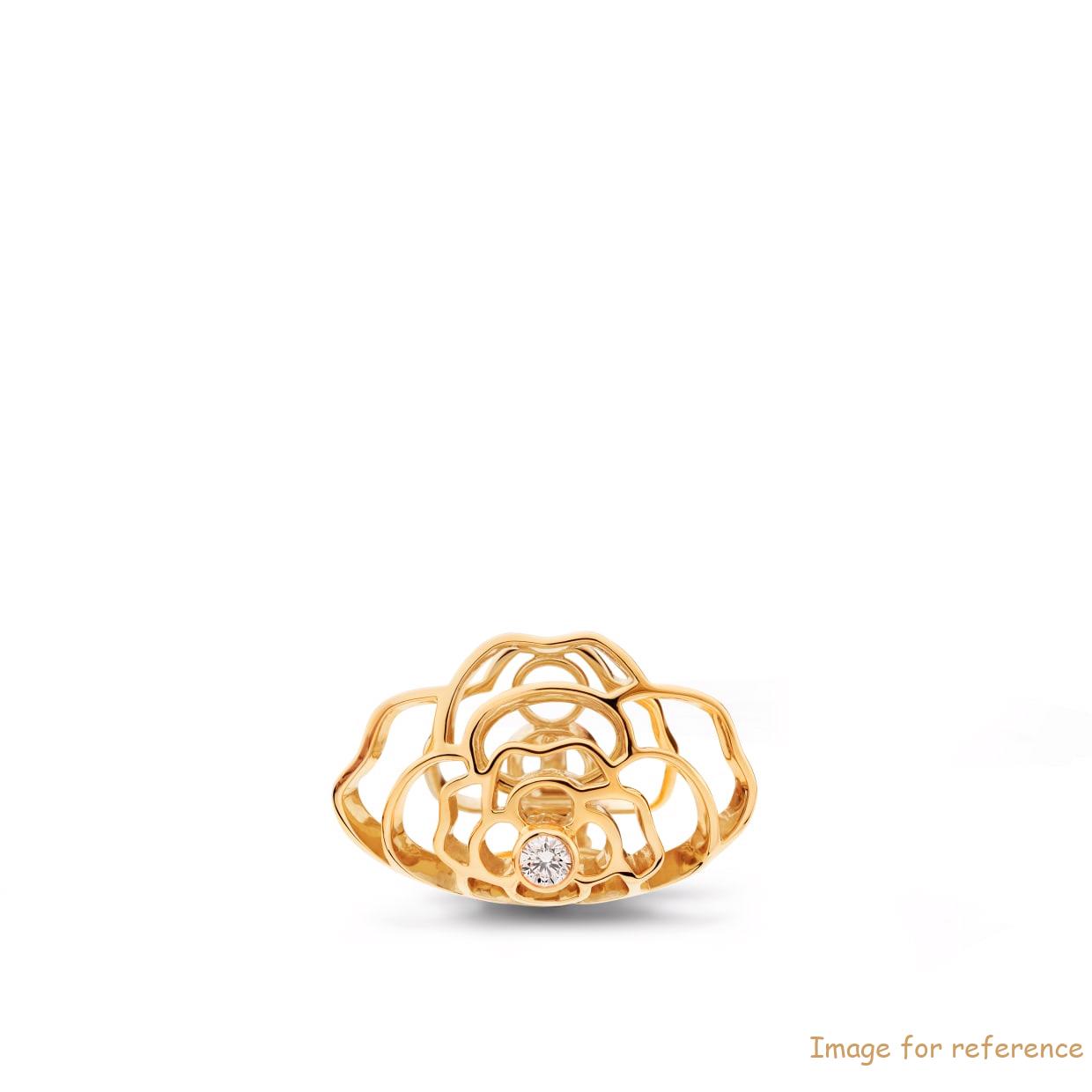 Custom design sterling silver jewelry earring in 18K yellow gold