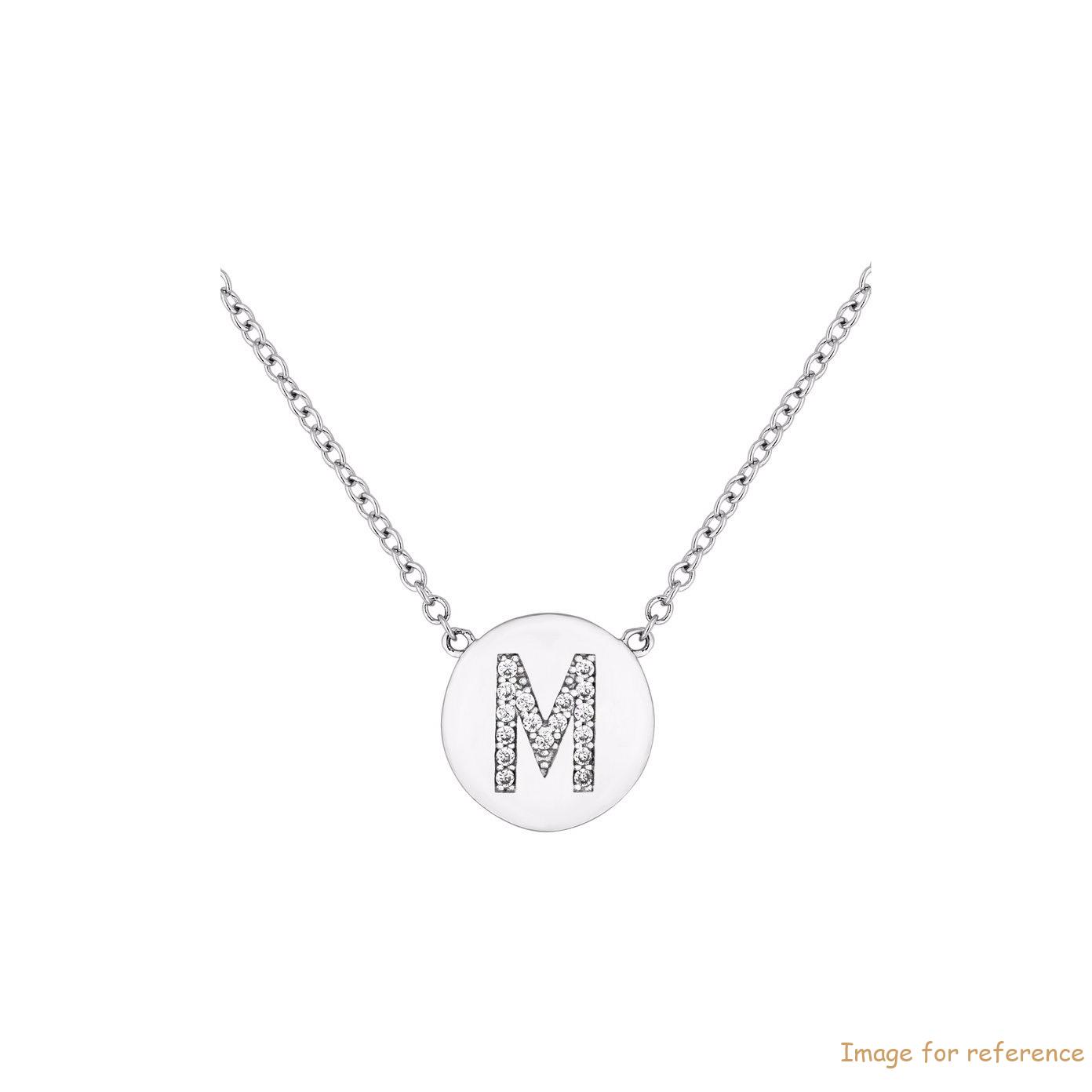 Custom engraved pendant in white gold OEM fine jewelry suppliers Custom engraved pendant in white gold OEM fine jewelry suppliers