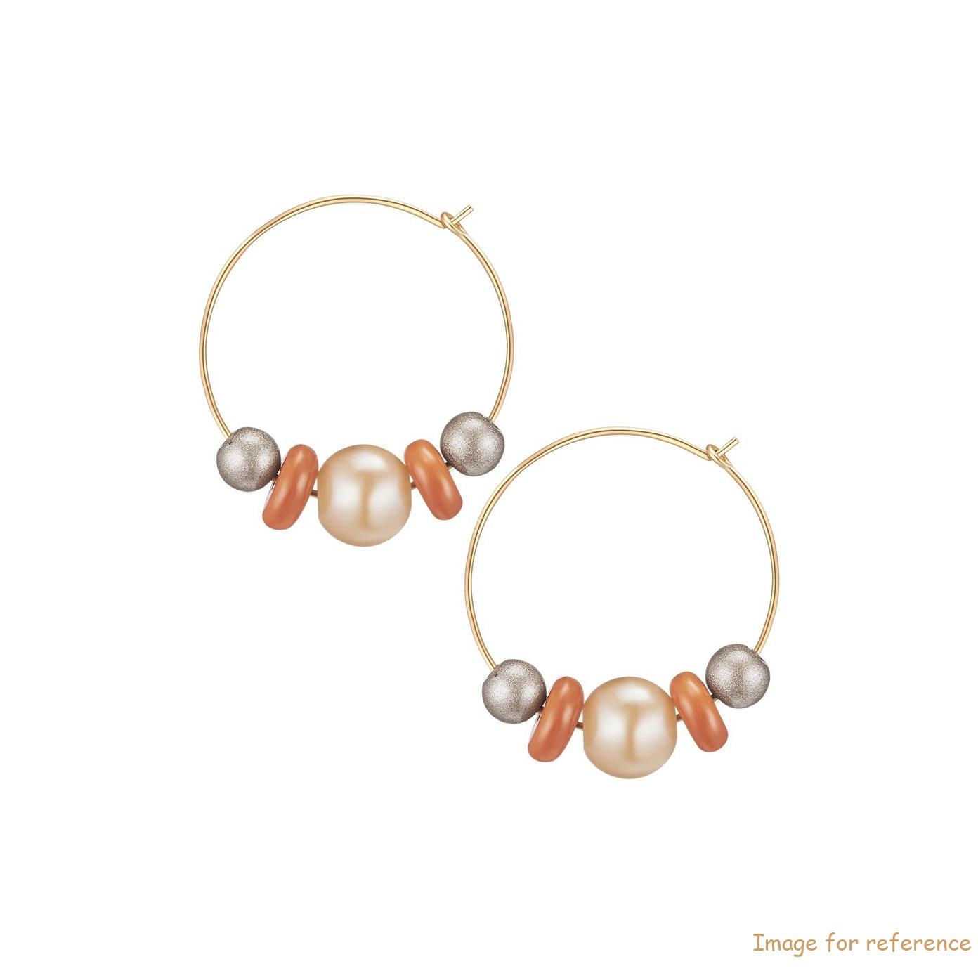 Earring Brass yellow gold plated OEM Customized Jewelry factory