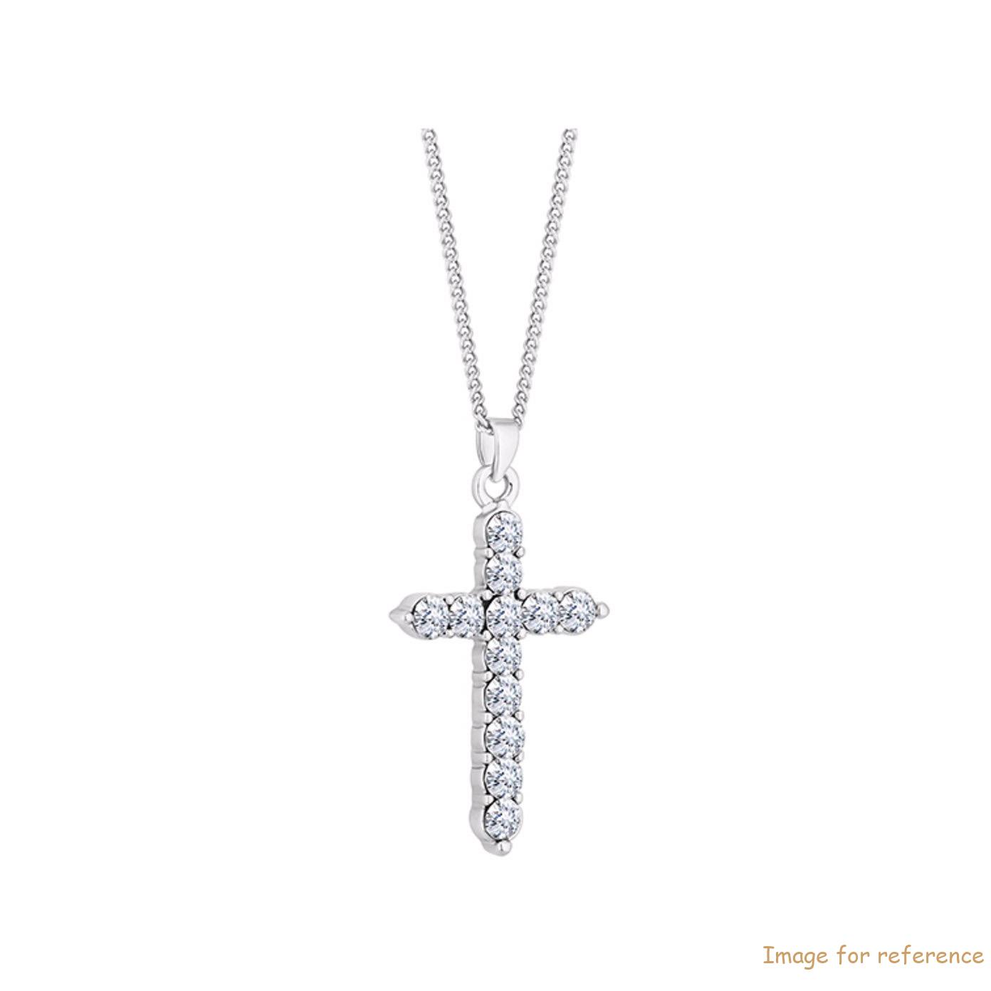 Jewelry design plated white gold silver cross pendant supplier Jewelry design plated white gold silver cross pendant supplier