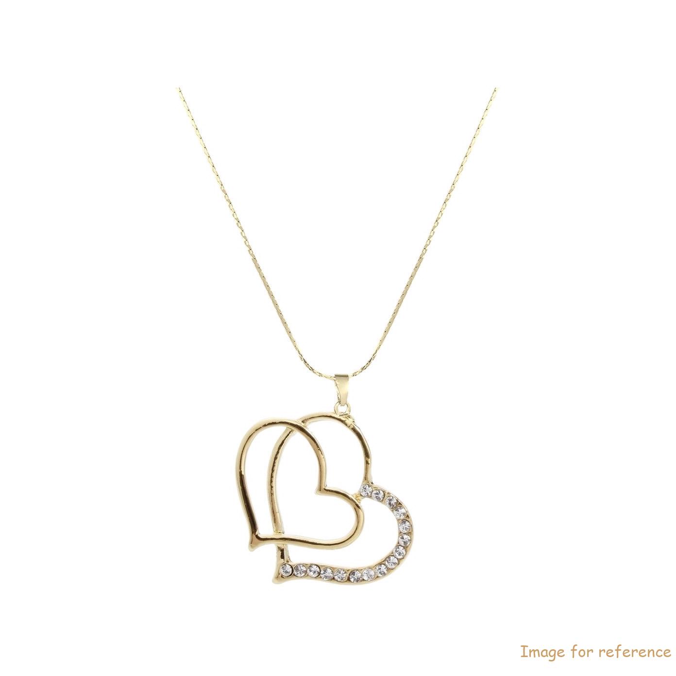 Rodhium plated gold necklace engraved sterling silver jewelry oem