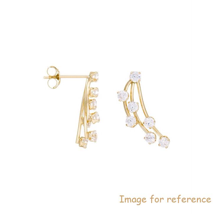 Yellow Gold earrings custom design jewelry Manufacturers