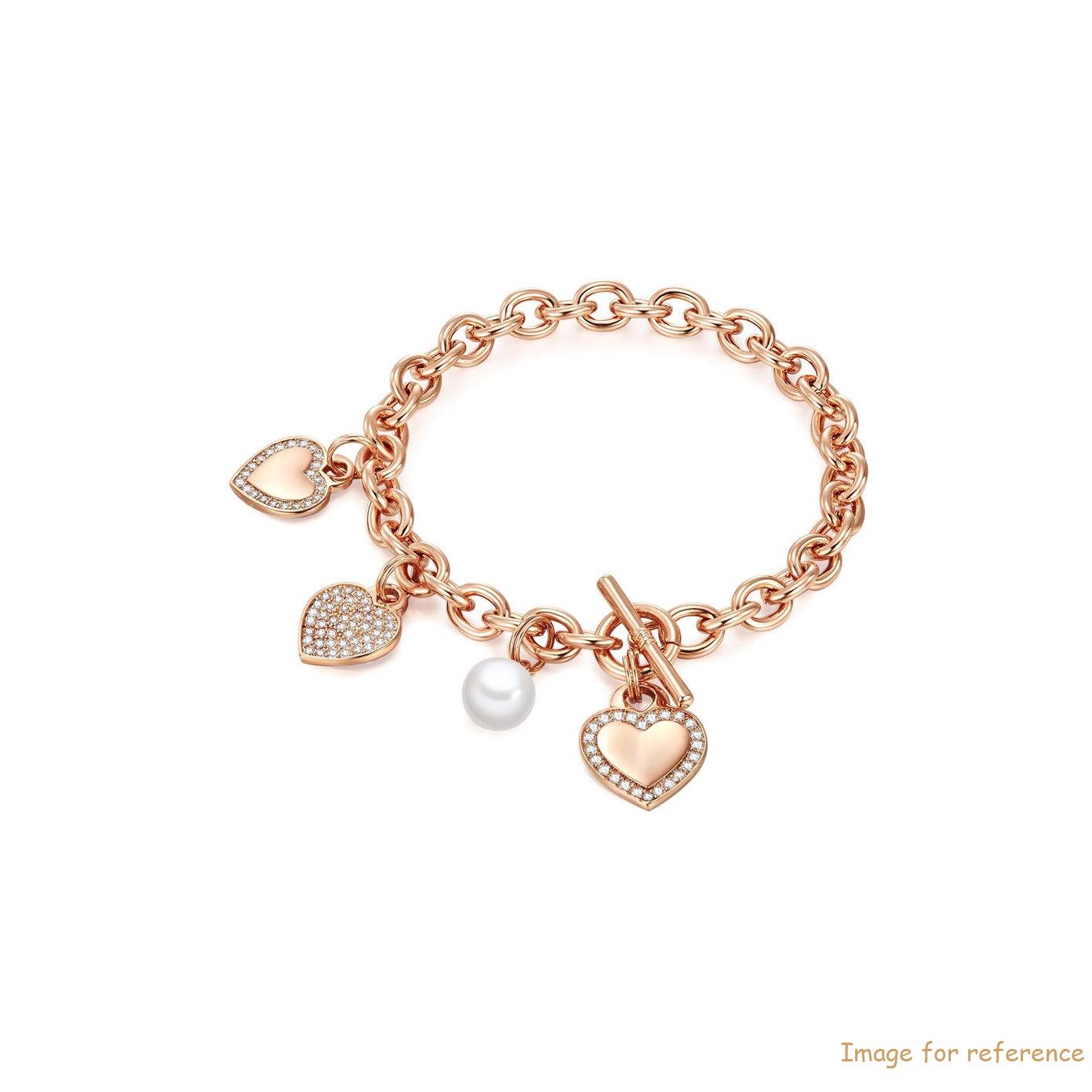Циркония (Кг) rose gold bracelet OEM jewelry manufacturer