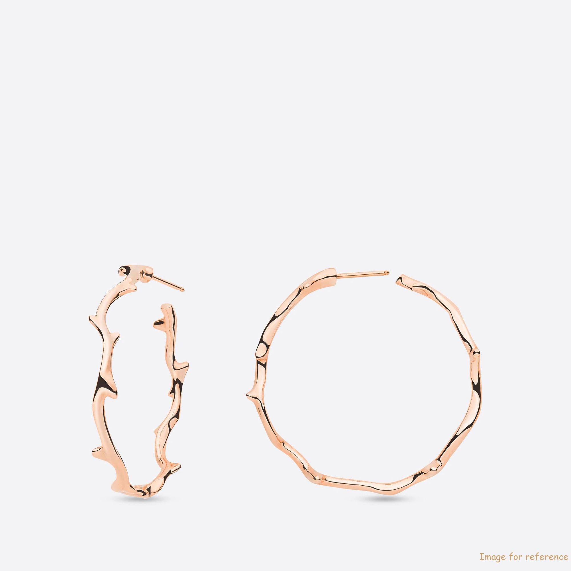 rose earrings Silver Jewelry Exporter