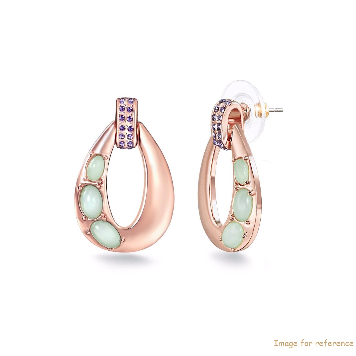 rose gold plated earrings Custom Engraved Sterling Silver factory