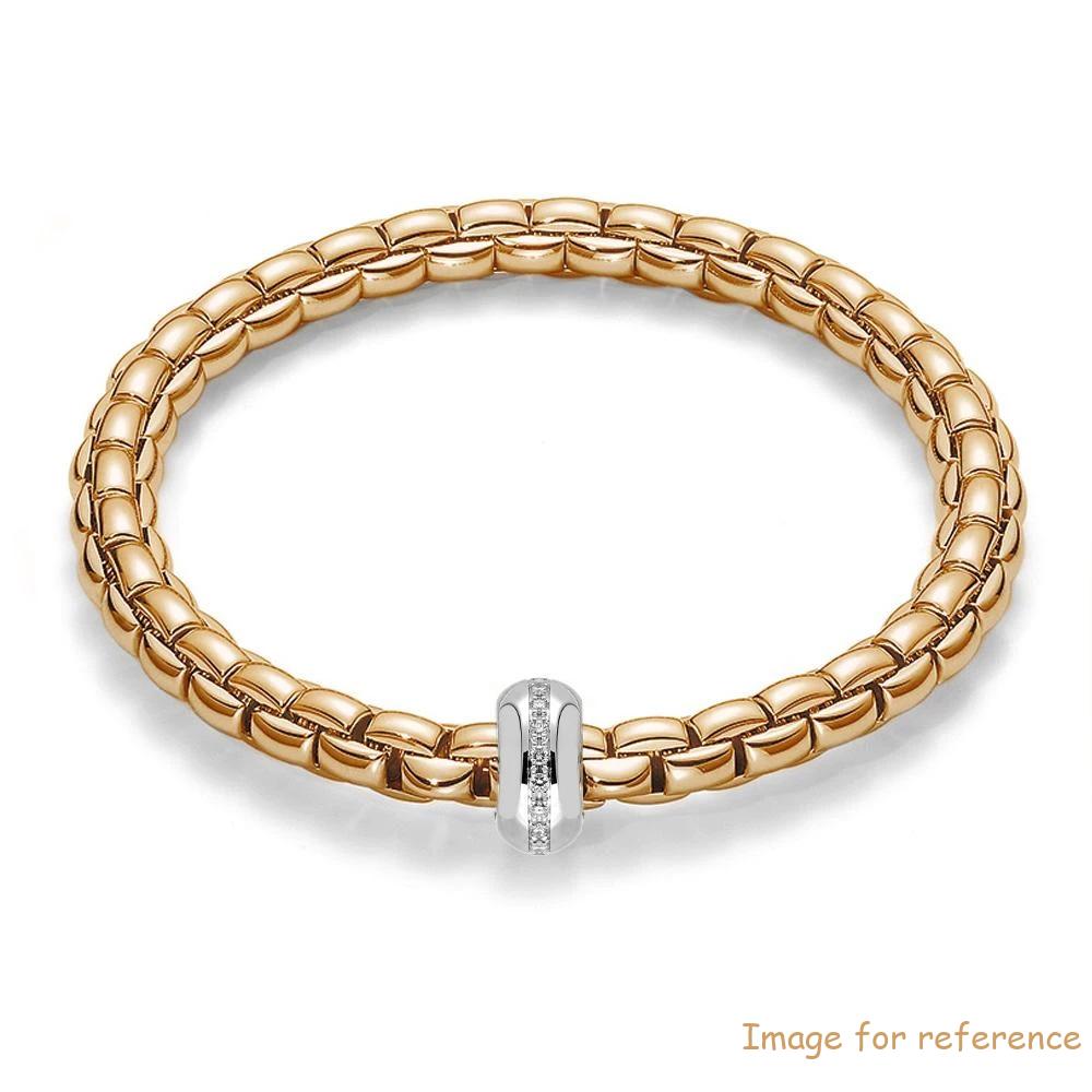 18K Rose Gold Plated sterling silver Bracelet supplier custom made