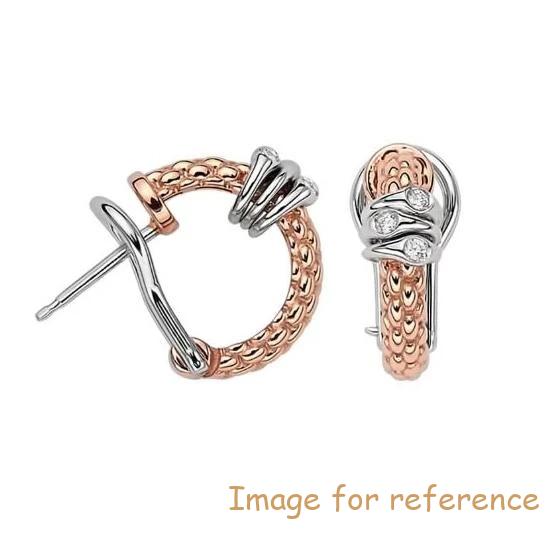 18k Rose Gold Hoop Earrings custom wholesale Sterling Silver Jewelry Suppliers