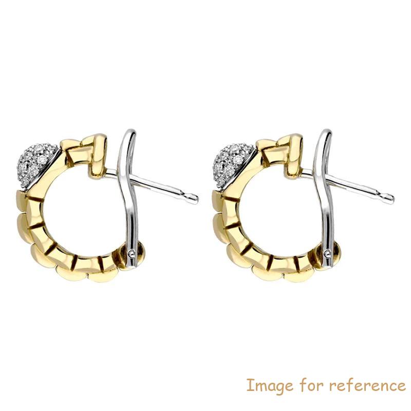 18k Yellow Gold Plated silver Earrings custom wholesale Sterling Silver Jewelry Suppliers