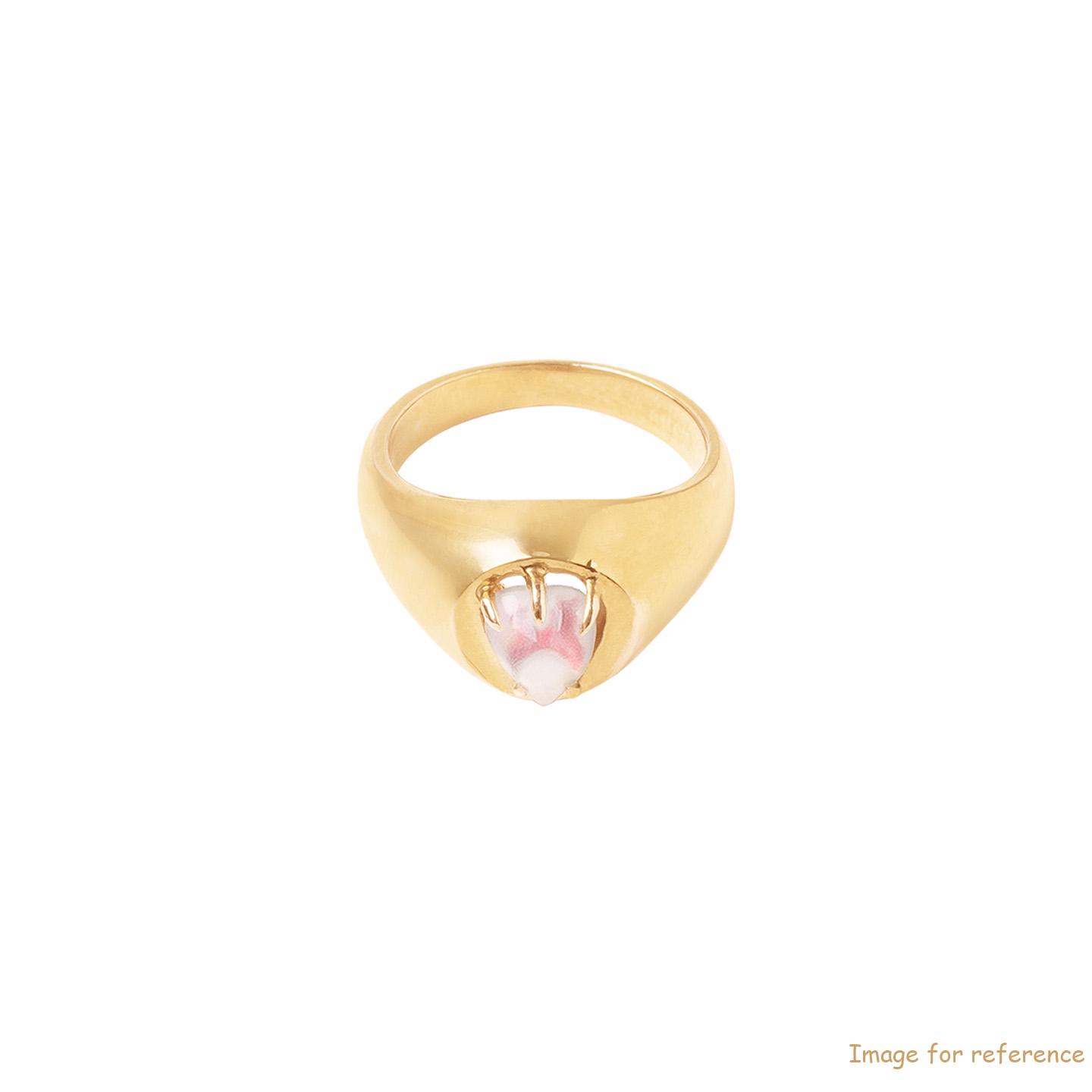 Custom wholesale gold plated 925 sterling silver ring factory