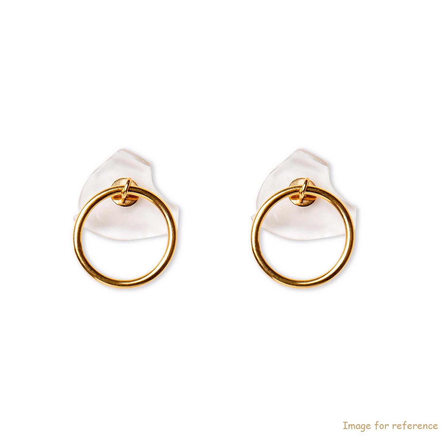 Gold plated 925 sterling silver earrings OEM ODM jewelry manufacturer