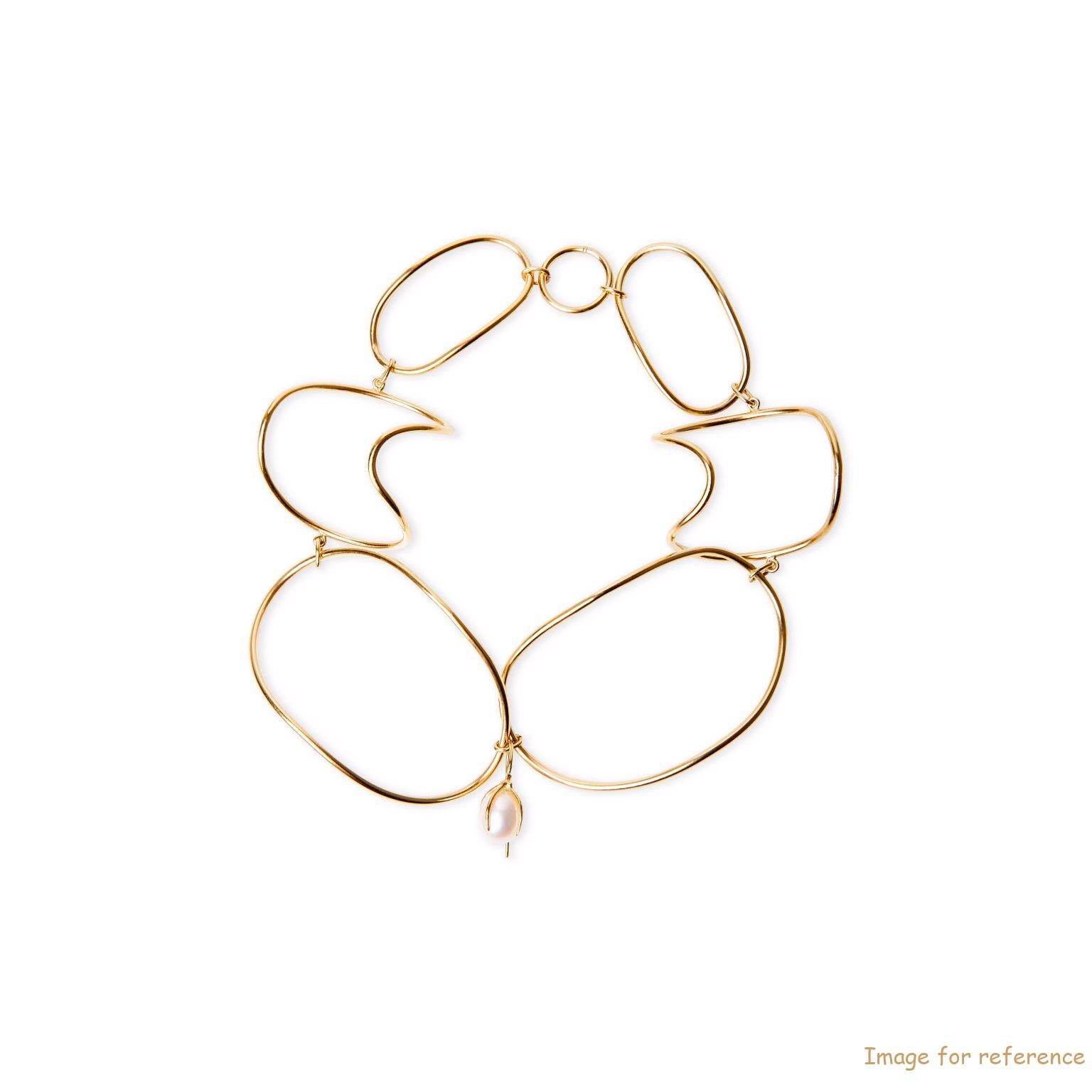 Gold plated silver necklace Custom Designed Sterling Silver supplier