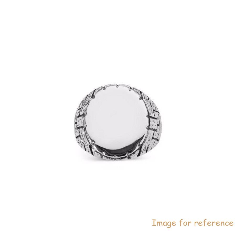 Men Signet Ring Sterling Silver wholesale Custom Silver Jewelry supplier China