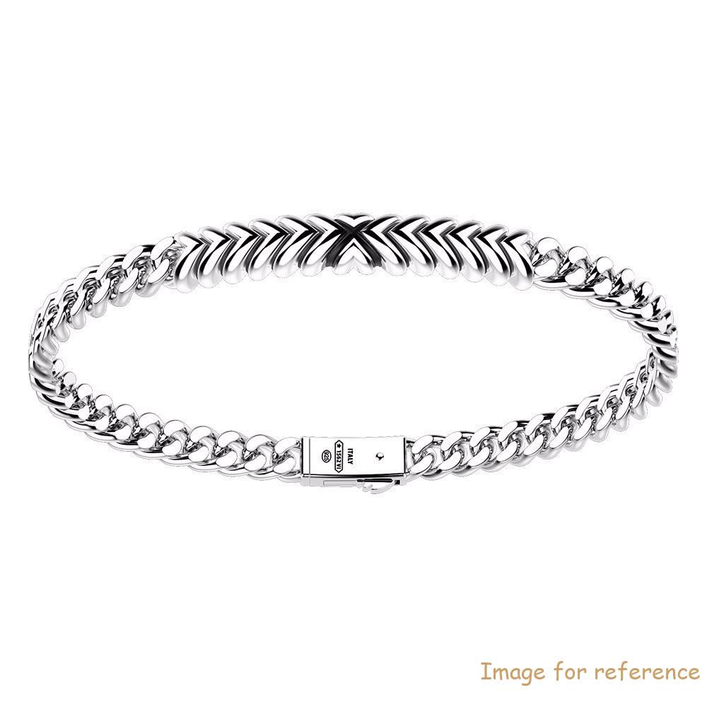 Men's 925 Sterling Silver Bracelet jewelry Manufacturers Wholesaler