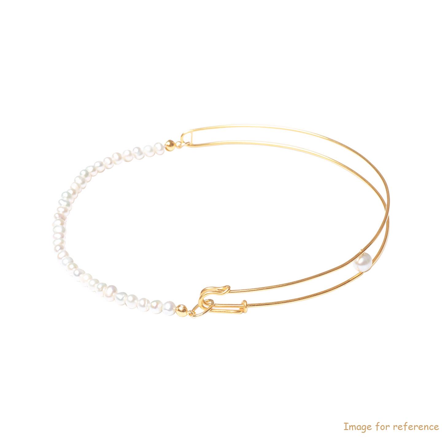 Pearl Short Necklace Custom Made Sterling Silver Jewellery supplier