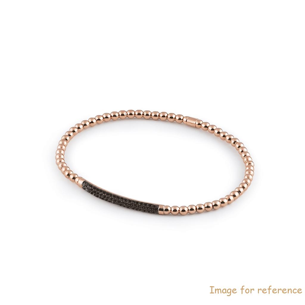 Rose gold plated in 925 sterling silver bracelet custom manufacturers