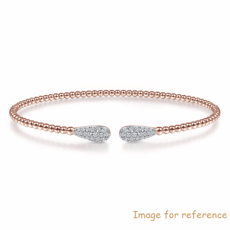 Rose gold plating 925 silver bracelet OEM Jewelry manufacturers
