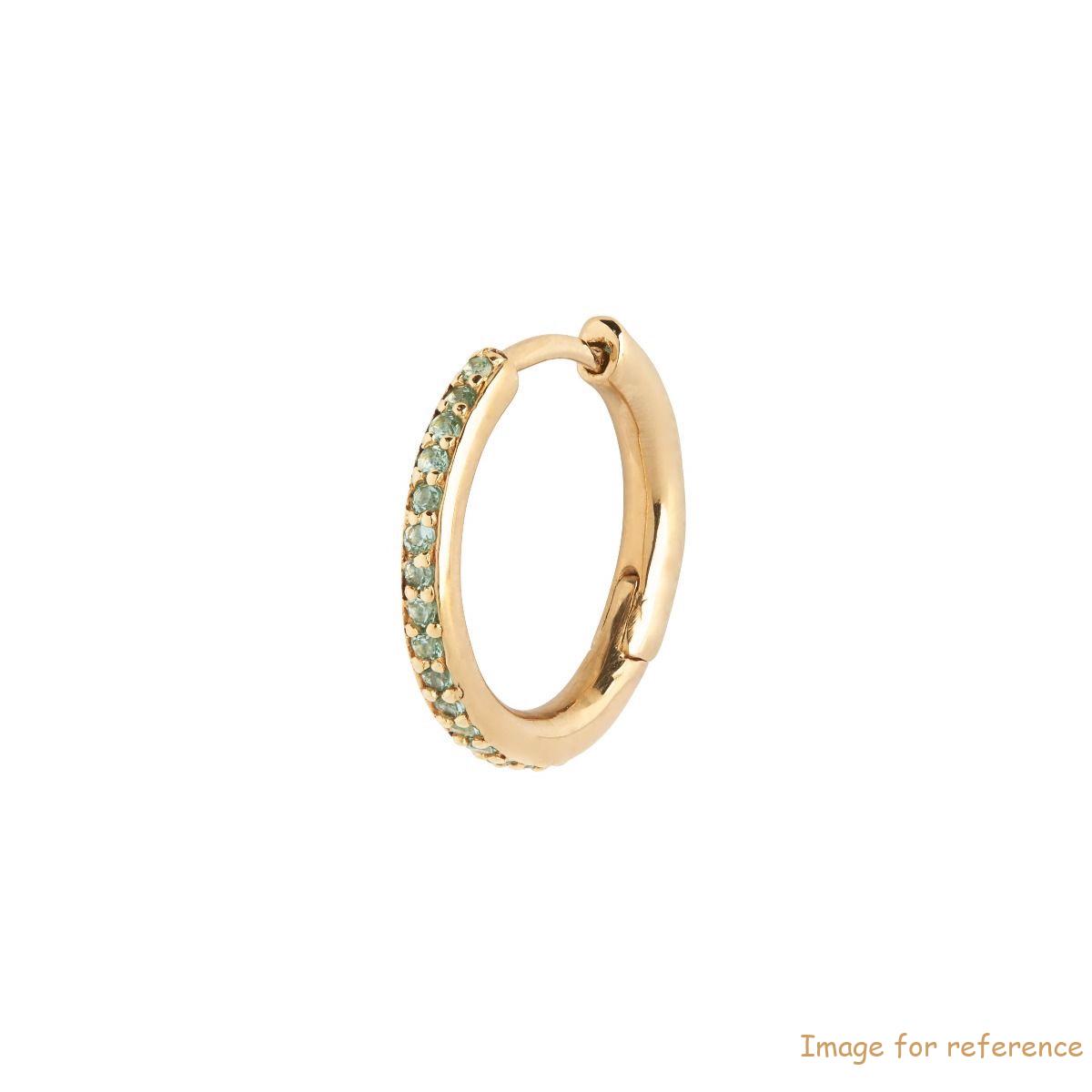 Wholesale custom silver earrings 14K Yellow Gold in High Polished Gold