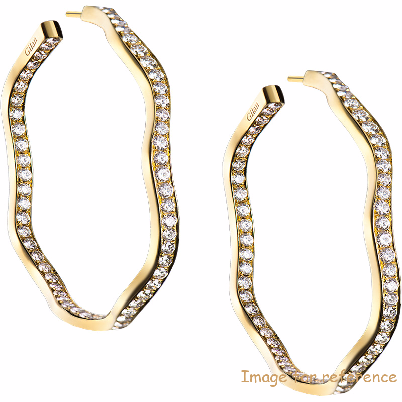 925 cz earrings rose gold plated in silver Wholesale custom jewelry maker