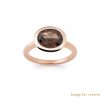 CZ ring in rose gold plated 925 Sterling Silver Supplier Wholesalers