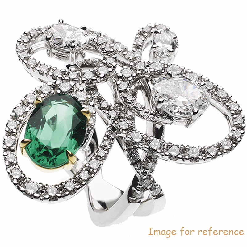 CZ silver rings custom Sterling Silver Plated Jewelry supplier and wholesaler