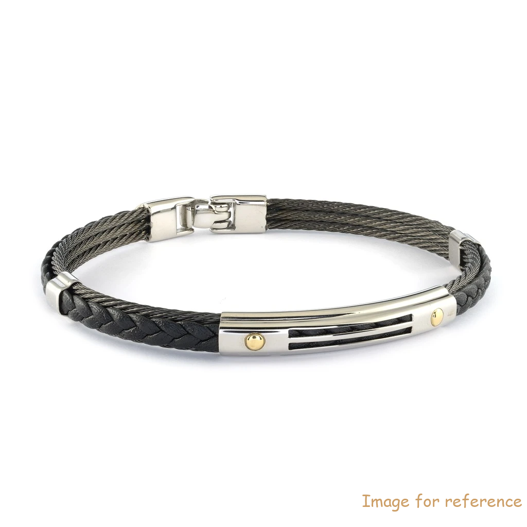 Zwyczaj 925 silver Men's Italian bracelet Jewelry OEM