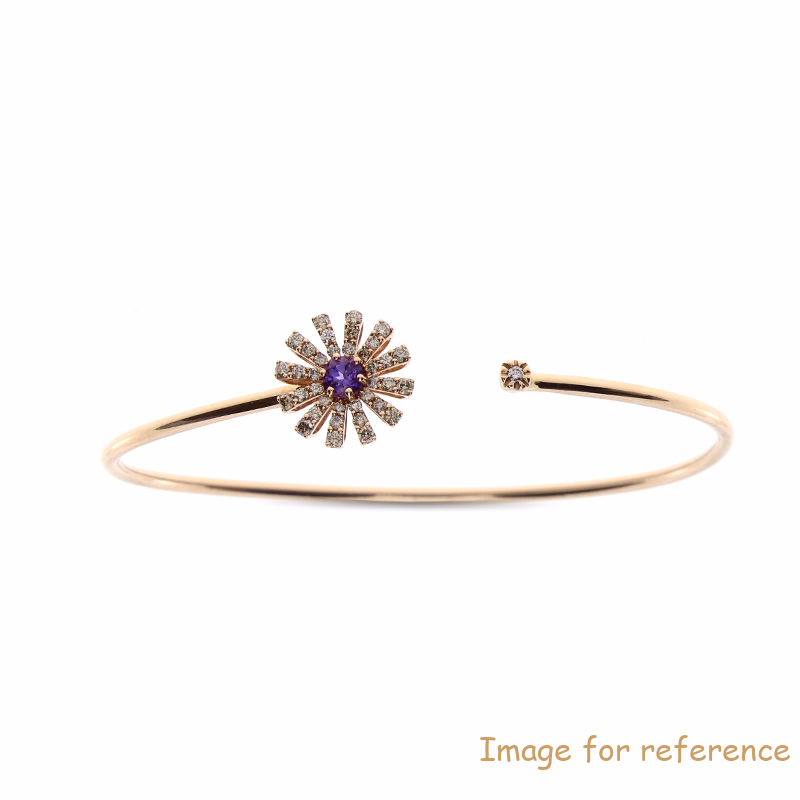 Custom CZ silver Pink gold plated bracelet design wholesale Italian Mens Womens Jewelry