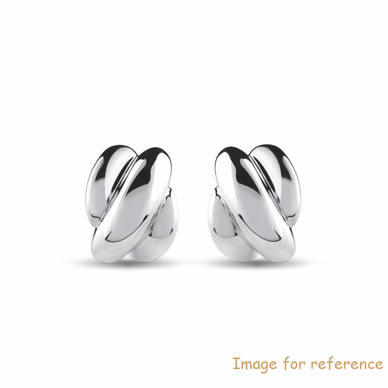 Custom Earrings in silver design wholesale men women italy silver jewelry