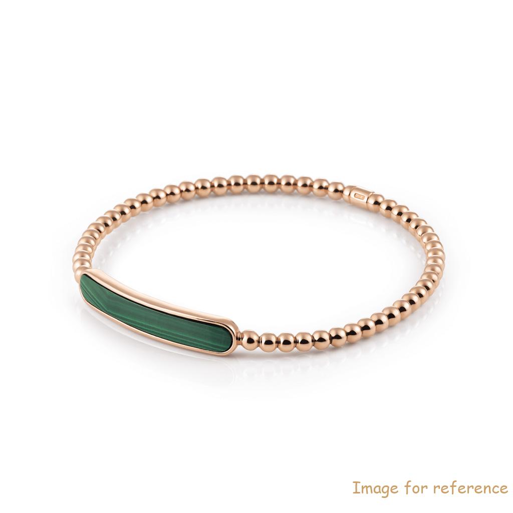 Custom made pink gold filled 925 silver bracelet Wholesale Silver Jewelry Manufacturer