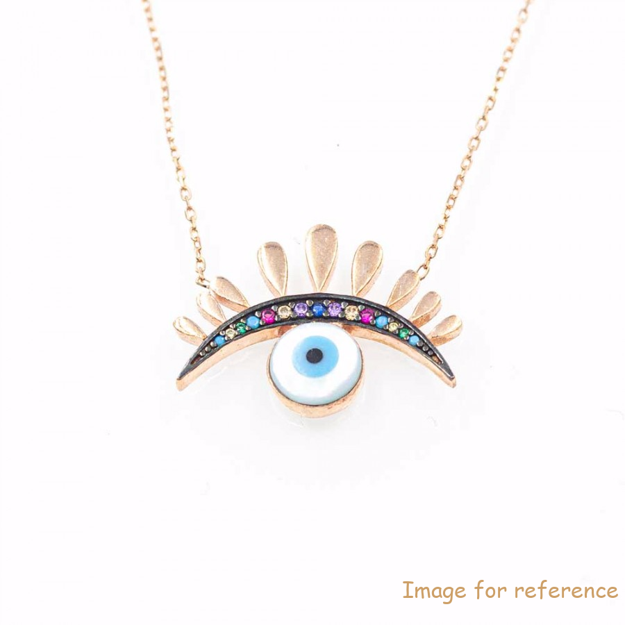 Custom necklace rose gold plated silver jewelry supplier and wholesaler
