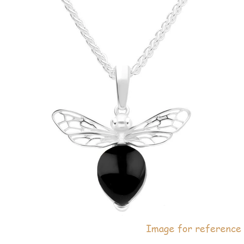 Sterling Silver Bee Necklace Custom Design 925 Pedagang grosir pemasok perhiasan perak
