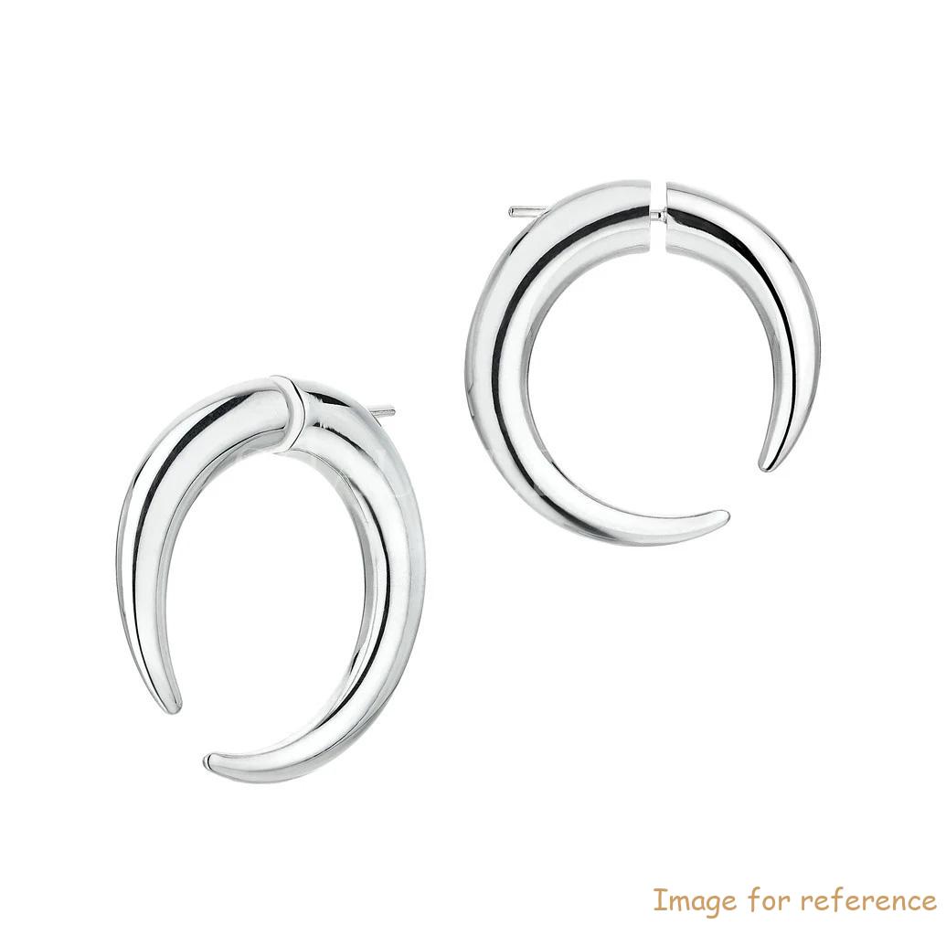 Sterling Silver Large Hoop Earring 925 Silver Jewelry Suppliers Wholesaler