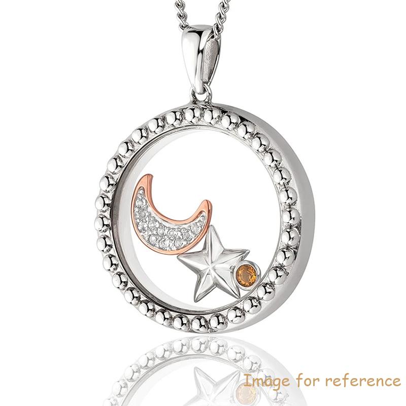 Sterling Silver White Charm Necklace Wholesale Custom 925 Silver Jewelry Supplier