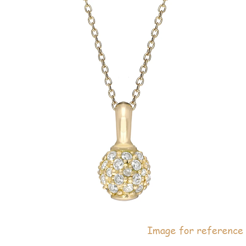Sterling Silver Yellow Gold Plated Necklace Custom Design 925 Silver Jewelry Supplier Wholesalers