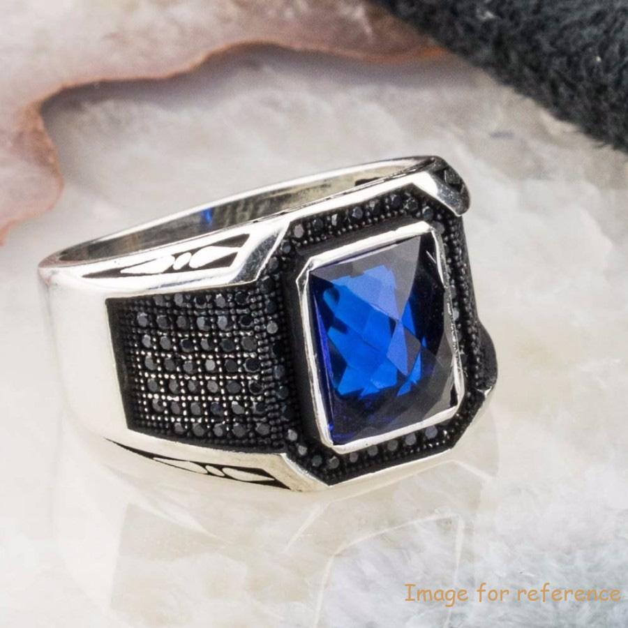 Sterling silver men ring Custom Made Silver Jewellery supplier