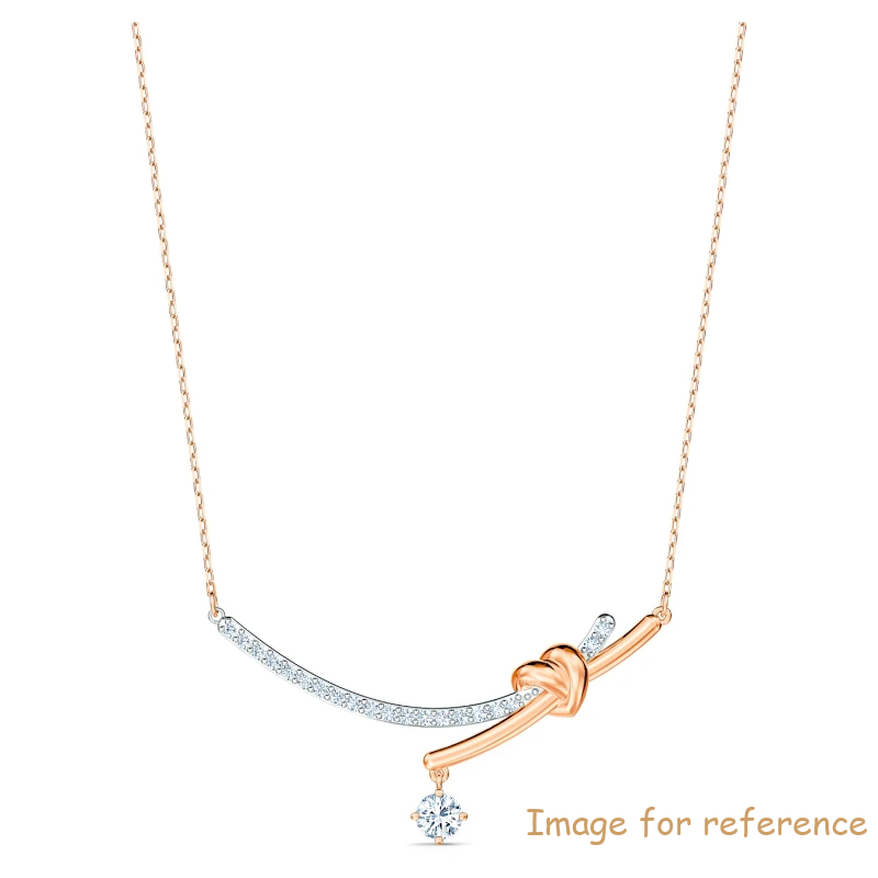 White Rose Gold Plated Necklace wholesale Custom 925 Fornecedor de jóias de prata