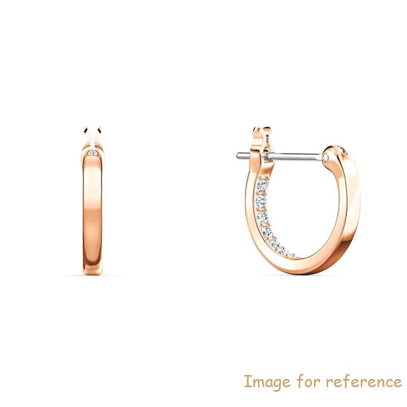 White Rose Gold Plated silver Stud Earrings wholesale Custom design 925 Silver Jewelry supplier