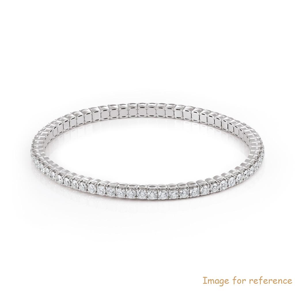 White gold plated bracelet wholesale Custom Silver Jewelry supplier China